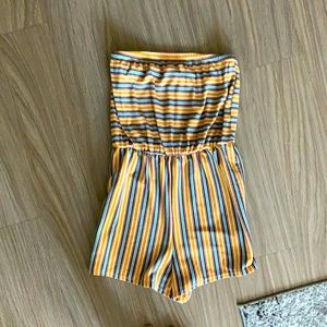 Wild Fable Striped Romper | Size S